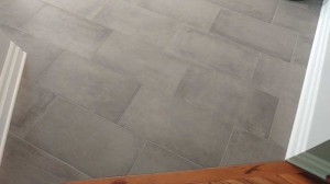 12 x 24 mid grey porcelain floor tile